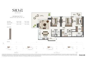 Top Floor | Near Creek Tower | No Commission | 3-BR+Maid's